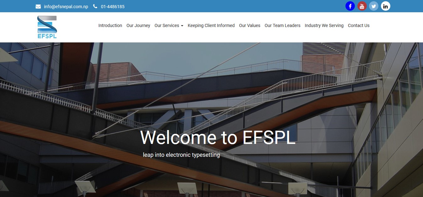 Expert Financial Solution Pvt. Ltd Theme Nepal Portfolio