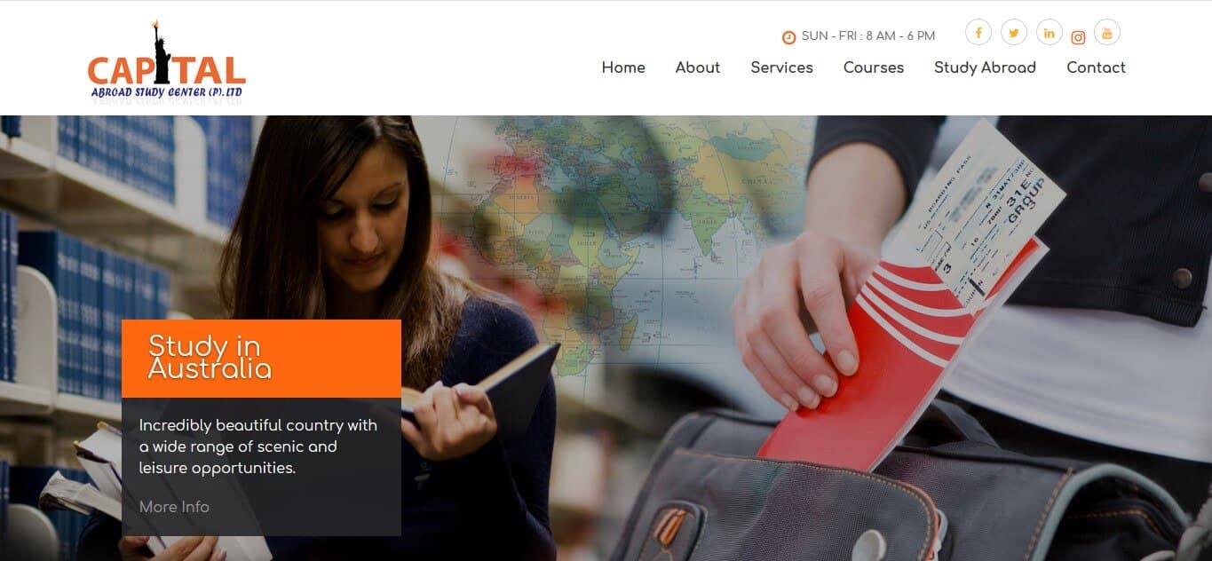 capital abroad study center