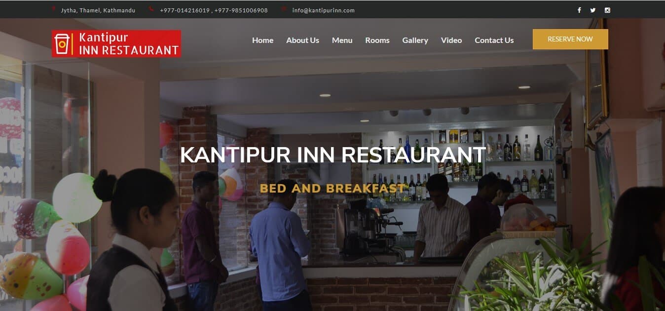 kantipur inn restaurant