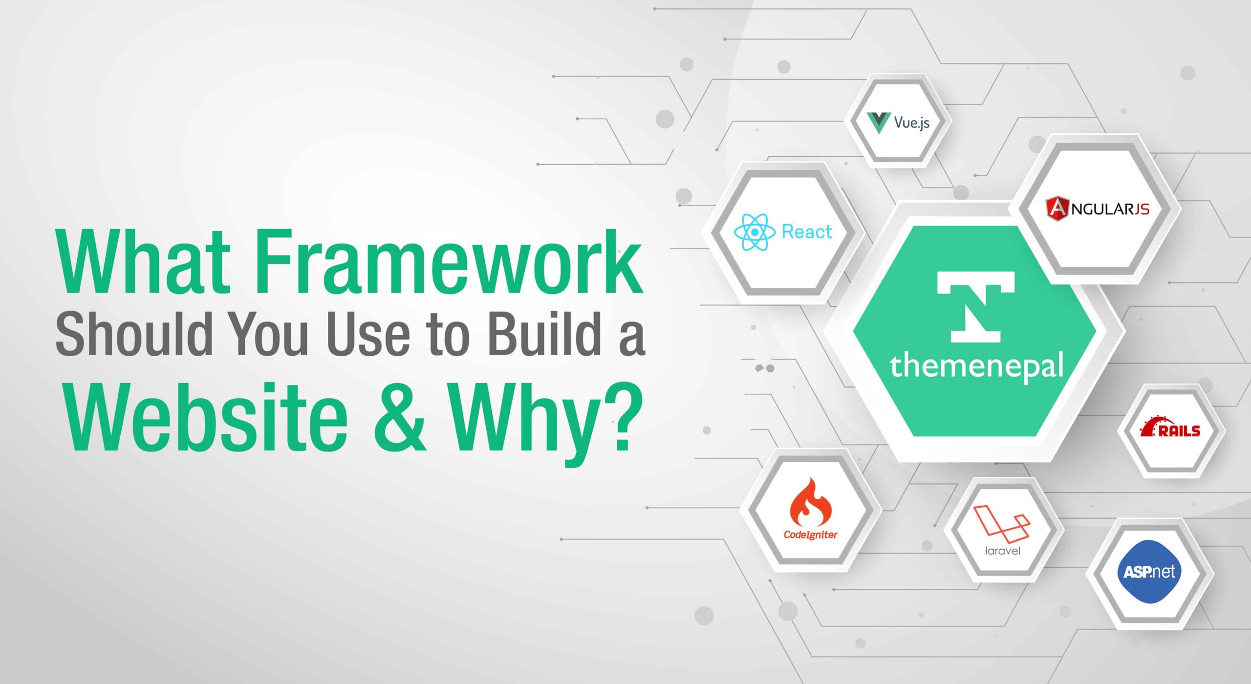 framework to develop website